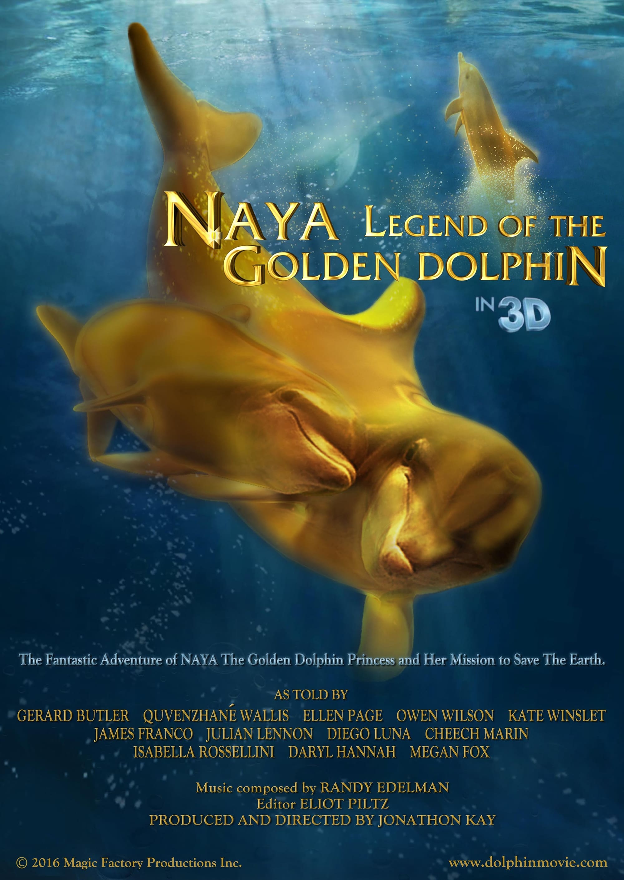Постер Naya: Legend of the Golden Dolphin